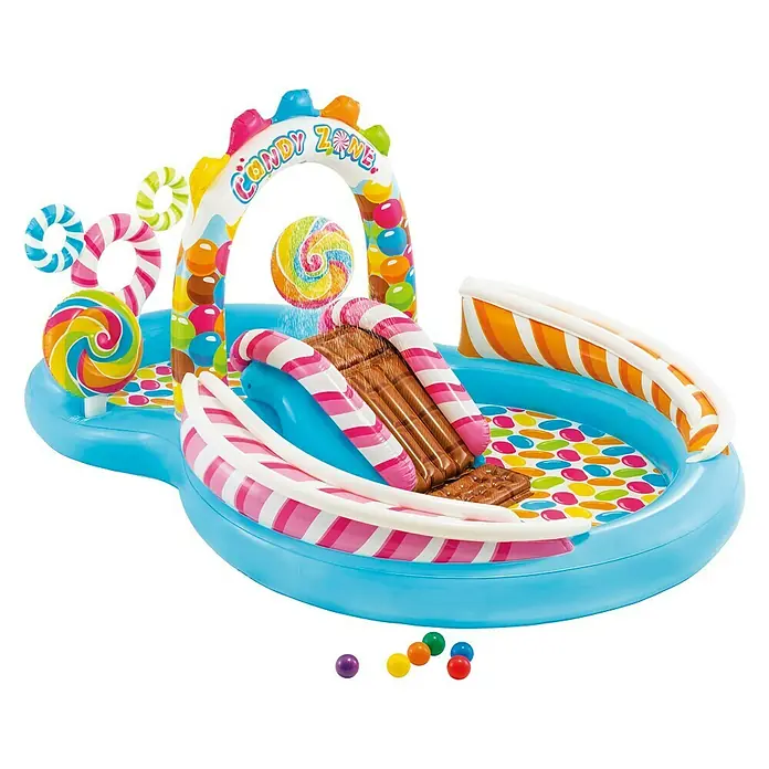 Intex Planschbecken Candy Zone Play CenterL x B x H: 295 x 191 x 130 cm, Mehrfarbig