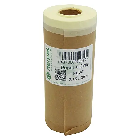 Papel protector + Cinta Plus