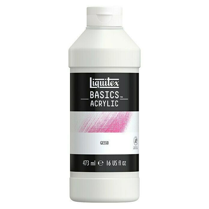 Liquitex Basics Temeljni premaz za slikarstvo (Bijelo, 473 ml)