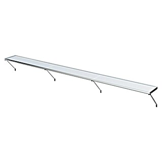 KGT Gewächshaus-Regal (300 x 26 x 130 cm, Silber)