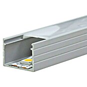 Alverlamp Perfil de superficie (L x An x Al: 20 x 1,8 x 1,3 cm, Aluminio)