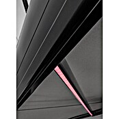 Sunfun LED-Vollkassettenmarkise (Hellgrau, Breite: 4 m, Ausfall: 3 m)