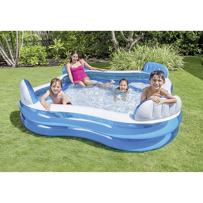 Intex Piscina exterior Family Lounge (229 x 229 x 66 cm, 0,88 m³)