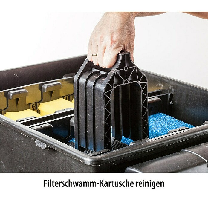 Heissner Durchlauffilter-Set FPU 24000 (Teichgröße: 24 m³, Leistung UVC-Klärer: 24 W)
