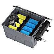 Heissner Durchlauffilter-Set FPU 24000 (Teichgröße: 24 m³, Leistung UVC-Klärer: 24 W)