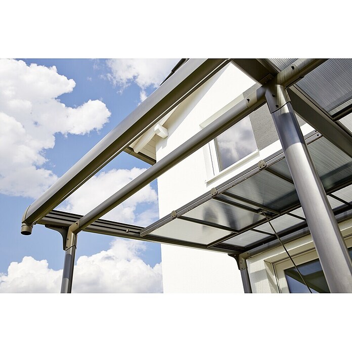 Sunfun Anstellpavillon Sera (400 x 300 cm, Lichtschutzfaktor: UV 50+)