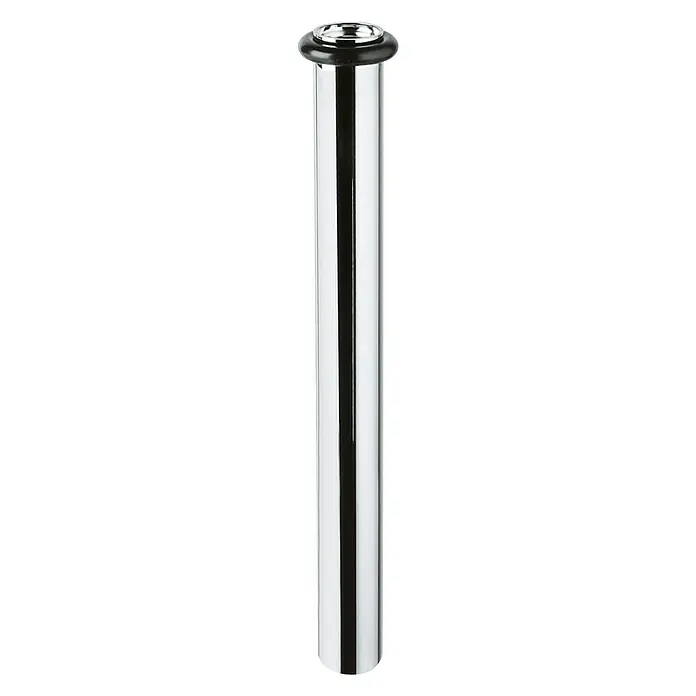 Grohe Urinal-Spülrohr - Ø x L: 18 x 200 mm, Verchromt - Verchromtes Metallrohr mit schwarzem Gummiring und polierter Kappe.