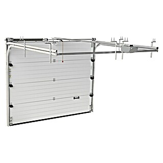 Puerta de garaje con motor Standard Pro (250 x 212,5 cm, Blanco)