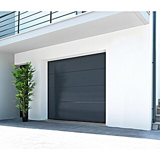 Puerta de garaje con motor Standard Eco (250 x 212,5 cm, Antracita)