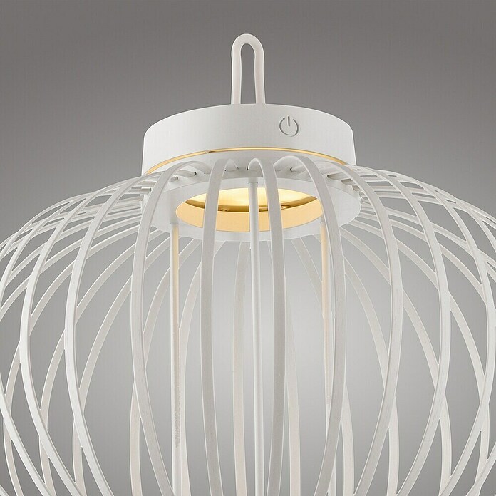 Just Light LED-Akku-Pendelleuchte Akuba (1,5 W, Warmweiß, Durchmesser: 36 cm) | BAUHAUS