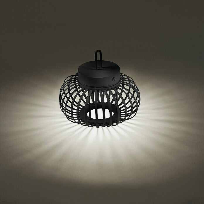 Just Light LED-Akku-Pendelleuchte Akuba (1,5 W, Warmweiß, Durchmesser: 25 cm) | BAUHAUS