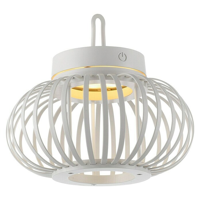 Just Light LED-Akku-Pendelleuchte Akuba (1,5 W, Warmweiß, Durchmesser: 25 cm) | BAUHAUS