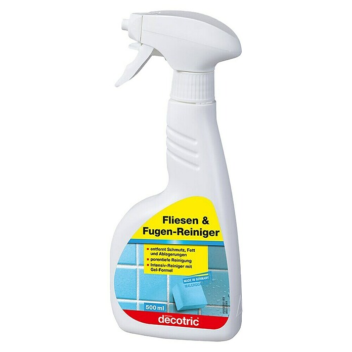 Decotric Fliesenreiniger & Fugen (500 ml, Flasche) | BAUHAUS