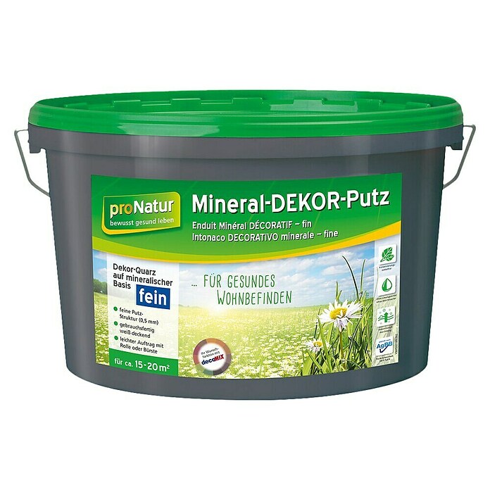 Baufan Pronatur Dekoputz Mineral (8 kg, Lösemittelfrei) | BAUHAUS