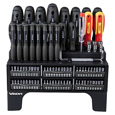 Wisent Set de destornilladores (100 pzs.)