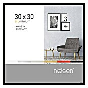 Nielsen Bilderrahmen Pixel (Schwarz, 30 x 30 cm, Aluminium)