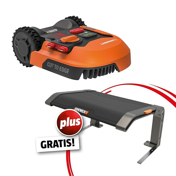 Worx Powershare V Maschinenpaket M M Hroboter Landroid M