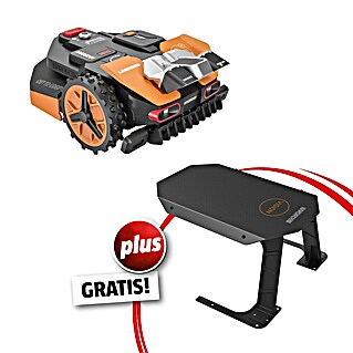 Worx PowerShare 20V Mähroboter-Set Landroid Vision M800 (800 m², Schnittbreite: 19 cm, Kamera-gestützte Navigation)