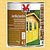 V33 Protección para madera decorativo Jardín (Natural, 750 ml, Mate)