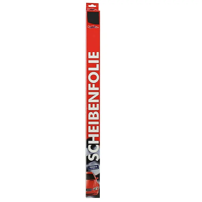 Formula Tönungsfolie Super Kombi 5% - Geeignet für: Heck-/Seitenscheiben, Schwarz, L x B: 0,51 x 2,5 m - Auto-Scheibenfolie im roten Karton mit der Aufschrift Scheibenfolie in weißer Schrift.