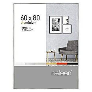 Nielsen Alurahmen Pixel (60 x 80 cm, Silber)