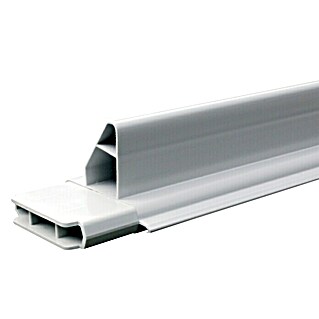 Schellenberg Winkelendleiste (Länge: 217 cm, Geeignet für: Rollladen-Maxi-Systeme, Weiß)