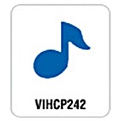 Artemio Perforadora grande Musical note (Apto para: Cartón, Nota, 2,5 x 2,2 cm)