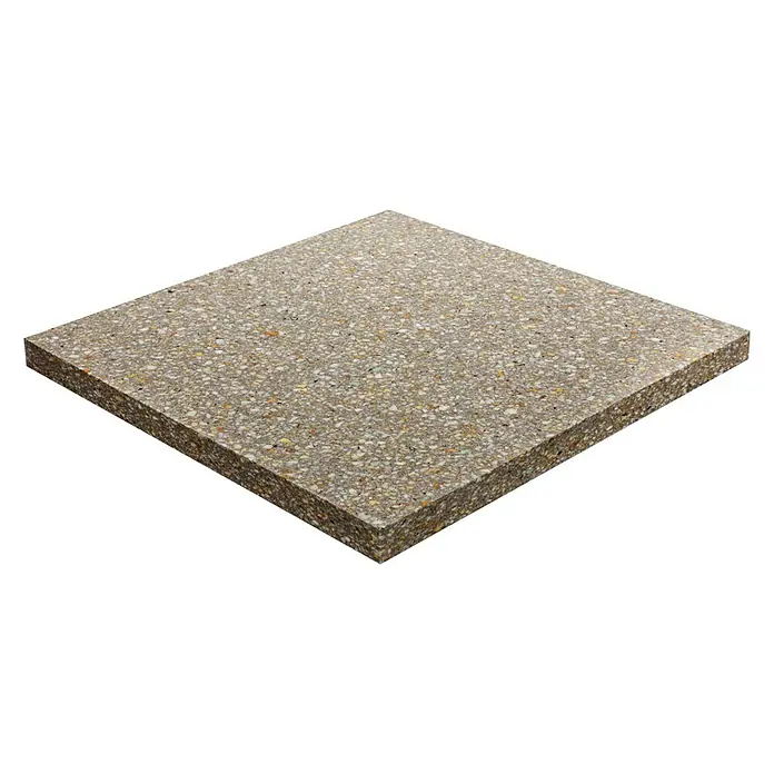 Verbundschaumstoff Megapur - 50 x 50 x 5 cm, PU-Schaum - Quadratische Betonpflasterplatte mit rauer Oberfläche. Perfekt für Gartenwege und Terrassen mit ihrem robusten Design.