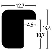 Nielsen Holzwechselrahmen Zoom (Weiß, 10 x 15 cm, Holz)