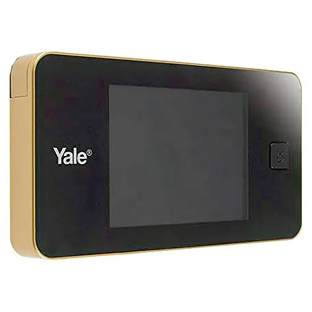 Yale  Mirilla digital dorado