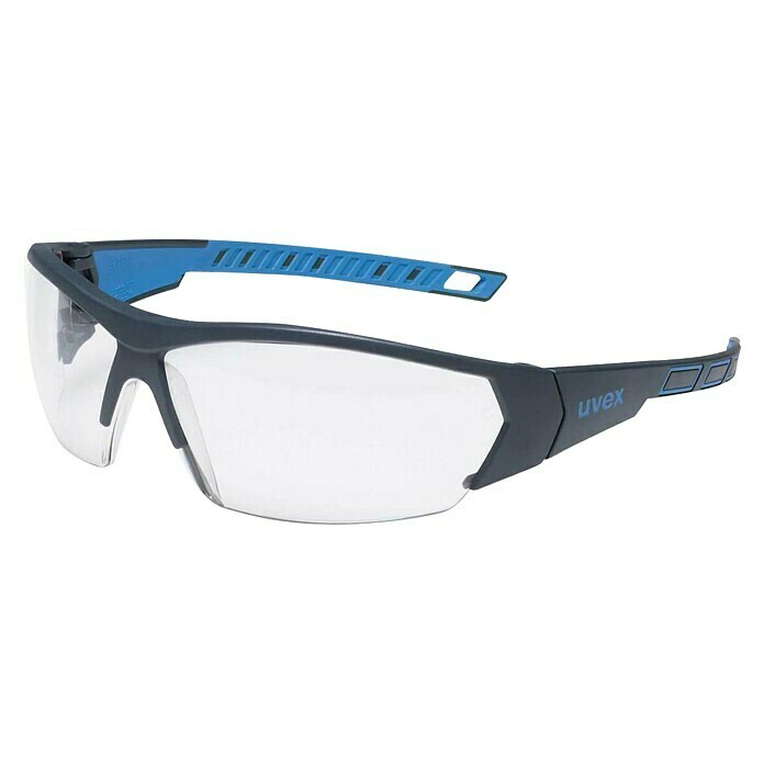 Uvex Schutzbrille (Blau, Weiche Bügel)