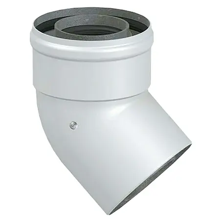 Codo coaxial estanco M/H 45º