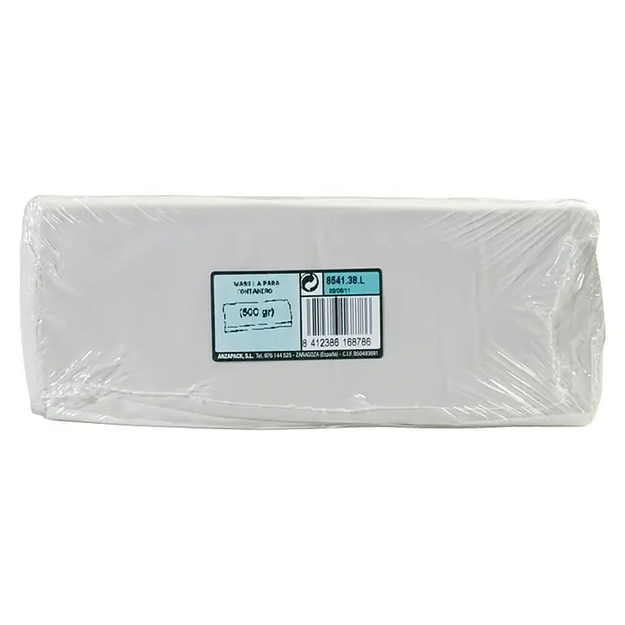 Masilla para juntas sanitarias - 500 g - Un paquete de Masia Para Contahero, ideal para el almacenamiento de alimentos.
