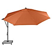 Doppler Expert Pendelschirm (Terracotta, 350 cm)