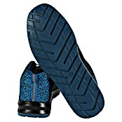 Sicherheitshalbschuh Blue Star  (Schwarz/Blau, 43, S1)