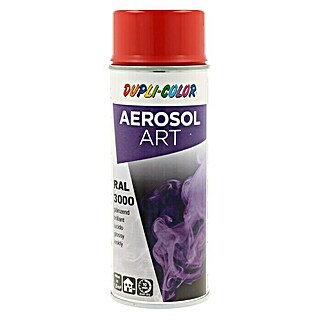 Dupli-Color Aerosol Art Sprayverf RAL 3000 Vuurrood (Vuurrood, 400 ml, Glanzend)
