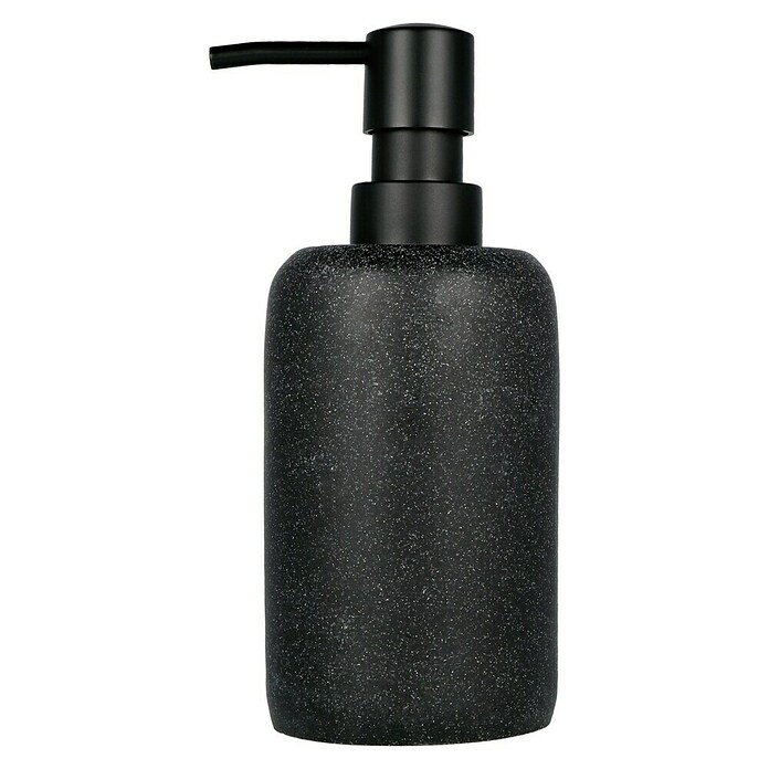 Camargue Dispensador de jabón Stone (Poliresina, Negro) | BAUHAUS