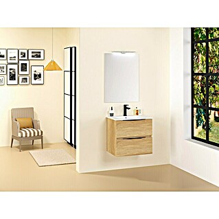 Artysan Conjunto de mueble de baño Bruna Slim (Ancho: 60 cm, Nature, 3 pzs., Mate)