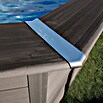 Gre Avantgarde Piscina de WPC + LED (L x An x Al: 524 x 386 x 124 cm, 16.210 l, Gris oscuro) | BAUHAUS