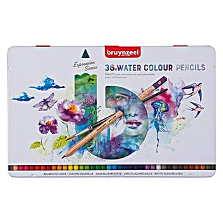 Talens Bruynzeel Set de lápices de dibujo Expression Aquarel (36 ud., Multicolor)
