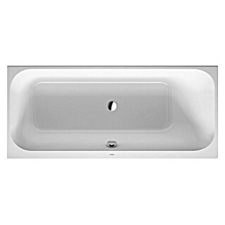Duravit Happy D.2 Badewanne (170 x 75 cm, Sanitäracryl, Weiß, Rückenschräge rechts)