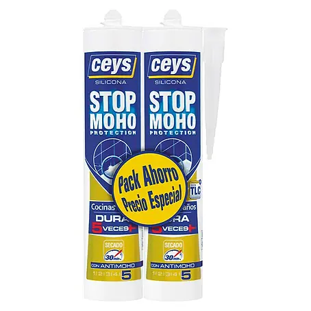 Ceys  Silicona Stop Moho Pack 2 unidades