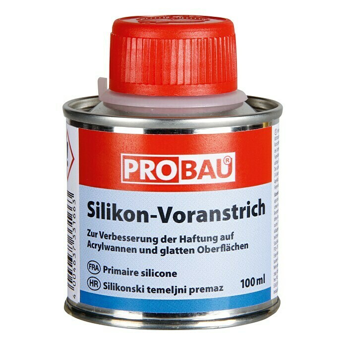 Probau Silikon-Voranstrich100 ml, Lösemittelhaltig Front View