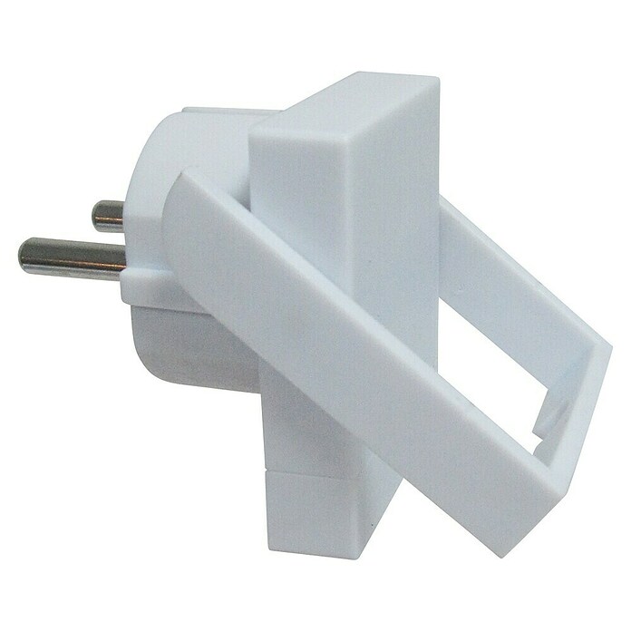 Voltomat Flachstecker (Weiß)