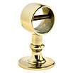 Stabilit Wandhalterung (L x B: 75 x 25 mm, Für Seildurchmesser: 30 mm, Poliert)