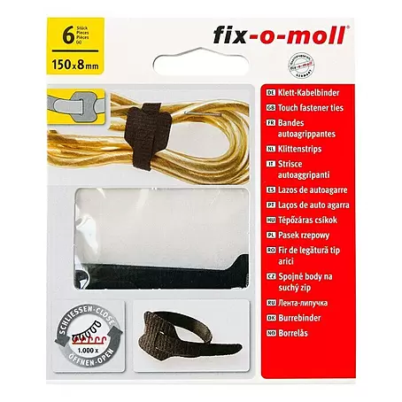 Fix-o-moll  Klett-Kabelbinder