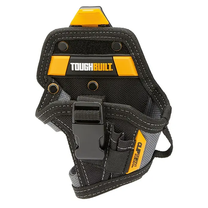 ToughBuilt ClipTech Bohrmaschinenhalter - L x B x H: 150 x 110 x 190 mm - Das ToughBuilt TB-CT-34 Gürtelholster ist ideal für Elektriker. Es hat eine robuste Konstruktion und bietet schnellen Zugriff auf Werkzeuge.