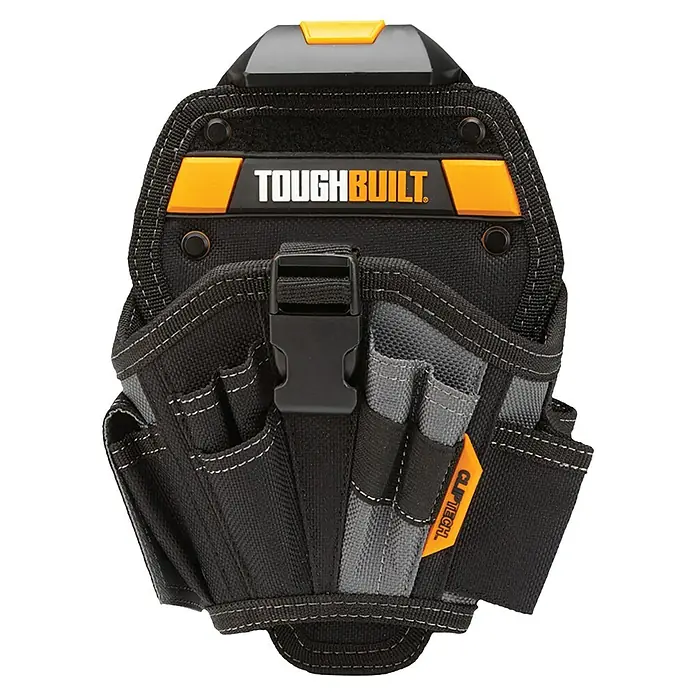 ToughBuilt ClipTech Cinturón portaherramientas TB-CT-20-L - Ancho: 140 mm, Poliéster - La bolsa de herramientas ToughBuilt TB-CT-34 tiene múltiples bolsillos para guardar herramientas y está hecha de material duradero.