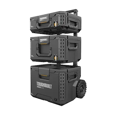 ToughBuilt StackTech Juego de cajas de herramientas TB-B1S3-B-70R