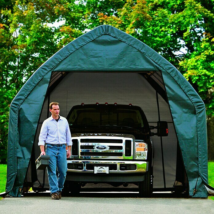 ShelterLogic Garage (610 x 390 x 370 cm, Polyethylen, Grammatur: 210 g/m²)